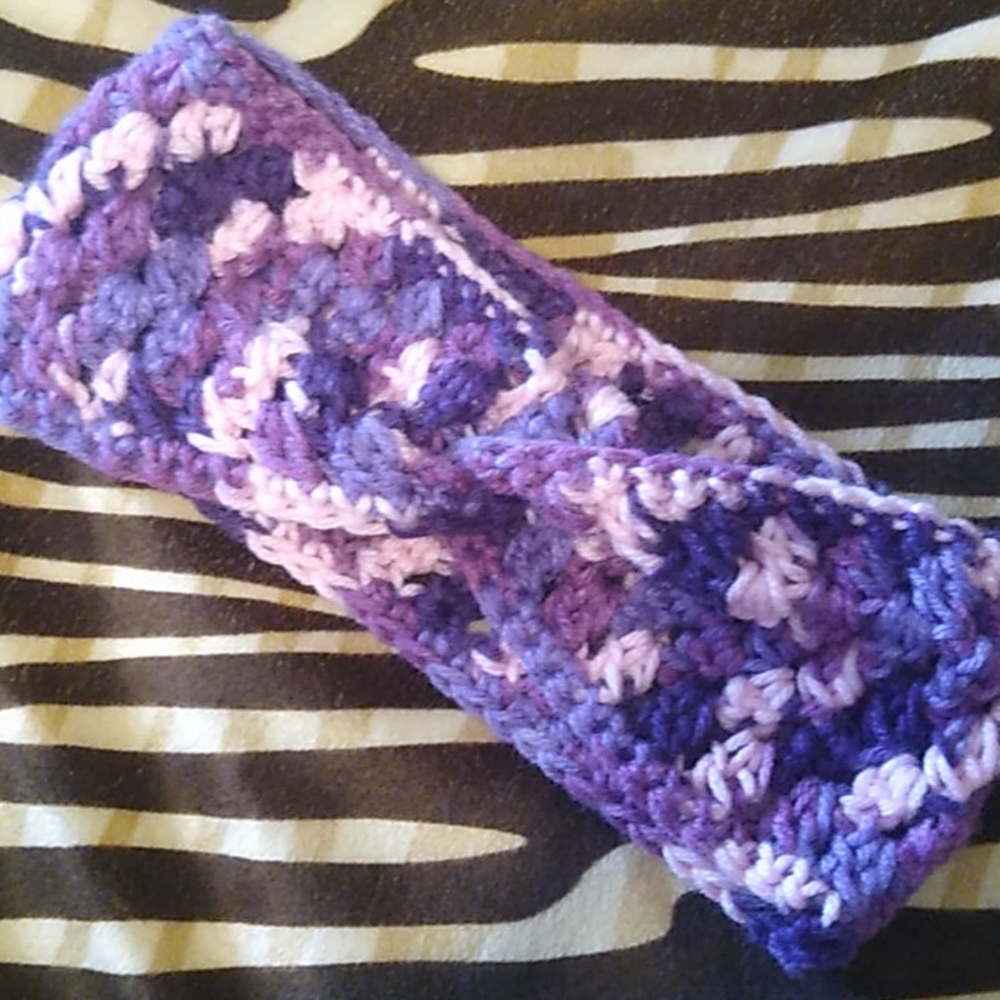 HANDMADE twist headband/ear warmer